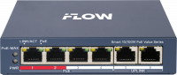4-х портовый PoE-коммутатор iFLOW F-SW-EM206POE-VM/L - Интернет-магазин Tantos