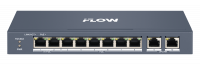 8-ми портовый PoE-коммутатор iFLOW F-SW-EM410HPOE-VM - Интернет-магазин Tantos