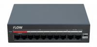 8-портовый PoE-коммутатор iFLOW F-SW-EU210MPOE-V/L - Интернет-магазин Tantos