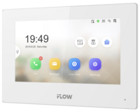 7“ IP видеодомофон iFLOW F-VI-3242IPE1/White - Интернет-магазин Tantos