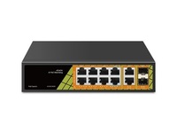 Коммутатор PoE TSn-8GP12G2S2 - TANTOS|ТАНТОС Екатеринбург: Системы видеонаблюдения и видеодомофонов | Официальный дилер бренда ТАНТОС на Урале - Tantos-ekb.ru