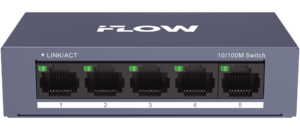 5-портовый коммутатор iFLOW F-SW-EU205-O - Интернет-магазин Tantos