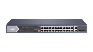 24-портовый PoE-коммутатор iFLOW F-SW-EU628HPOE-V - Интернет-магазин Tantos