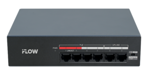 4-х портовый PoE-коммутатор iFLOW F-SW-EU206MPOE-V/L - Интернет-магазин Tantos