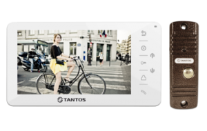 Комплект видеодомофона Amelie kit - TANTOS|ТАНТОС Екатеринбург: Системы видеонаблюдения и видеодомофонов | Официальный дилер бренда ТАНТОС на Урале - Tantos-ekb.ru