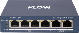 4-х портовый PoE-коммутатор iFLOW F-SW-EM606POE-VM - Интернет-магазин Tantos