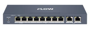 8-ми портовый PoE-коммутатор iFLOW F-SW-EM410HPOE-VM - Интернет-магазин Tantos