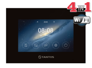 Видеодомофон со стеклянной поверхностью Marilyn HD Wi-Fi IPS (black) - TANTOS|ТАНТОС Екатеринбург: Системы видеонаблюдения и видеодомофонов | Официальный дилер бренда ТАНТОС на Урале - Tantos-ekb.ru