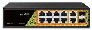 PoE коммутатор TSn-8FP12F2S2 - TANTOS|ТАНТОС Екатеринбург: Системы видеонаблюдения и видеодомофонов | Официальный дилер бренда ТАНТОС на Урале - Tantos-ekb.ru