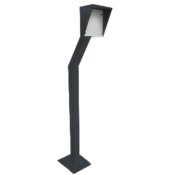 Стойка для считывателя TSt-Uno 150x150 (антрацитово-серый) - TANTOS|ТАНТОС Системы видеонаблюдения и видеодомофонов | Официальный дилер бренда ТАНТОС на Урале - Tantos-ekb.ru