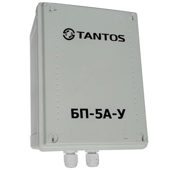 Блок питания Tantos БП-5А-У - TANTOS|ТАНТОС Системы видеонаблюдения и видеодомофонов | Официальный дилер бренда ТАНТОС на Урале - Tantos-ekb.ru