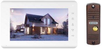 Комплект видеодомофона Mia kit - TANTOS|ТАНТОС Системы видеонаблюдения и видеодомофонов | Официальный дилер бренда ТАНТОС на Урале - Tantos-ekb.ru