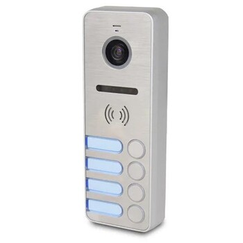 Вызывная панель Tantos iPanel 2 (Metal) 4 аб. - TANTOS|ТАНТОС Системы видеонаблюдения и видеодомофонов | Официальный дилер бренда ТАНТОС на Урале - Tantos-ekb.ru
